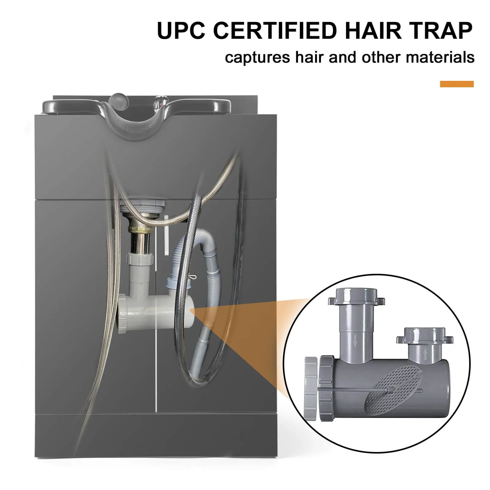 #10092 Shampoo Backwash Sink Station with Shampoo Bowl