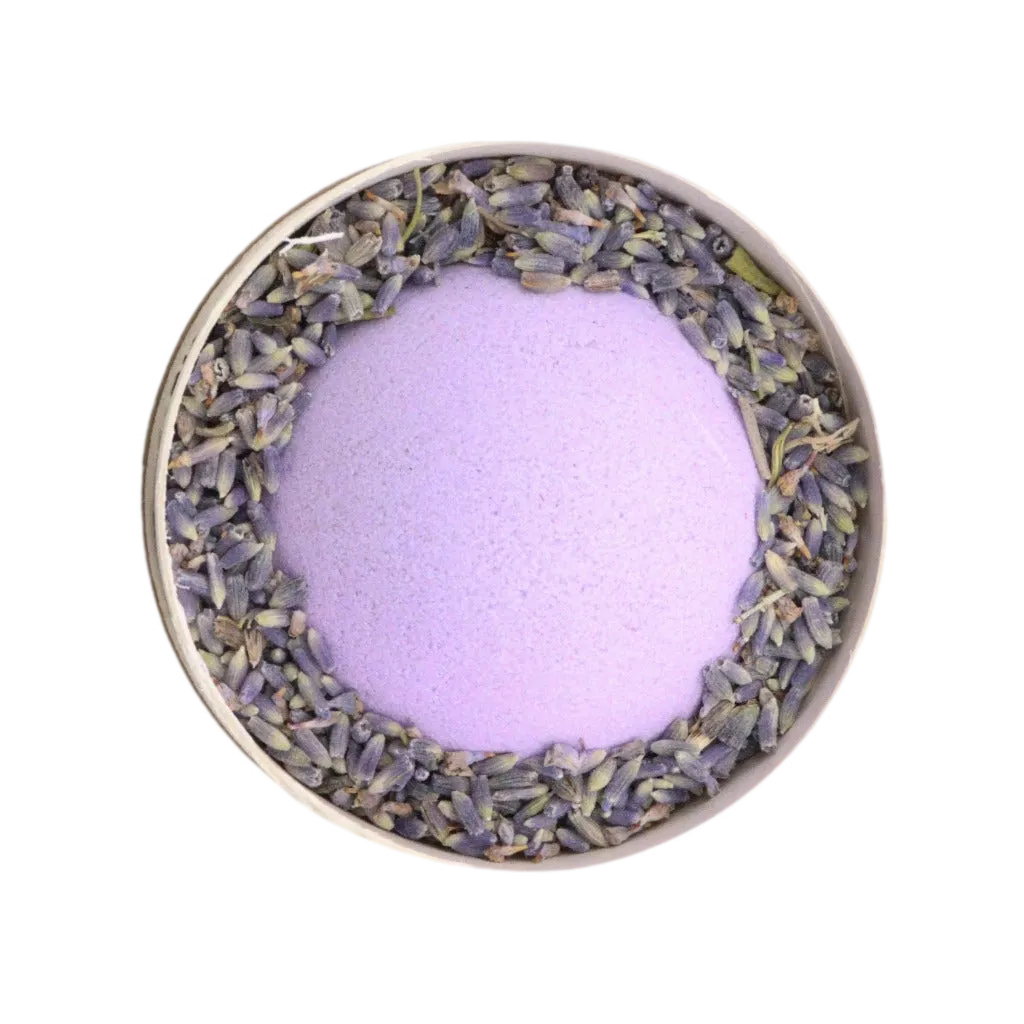 Aromatherapy Bath Bomb Gift - Himalayan Bath Salt & Flowers