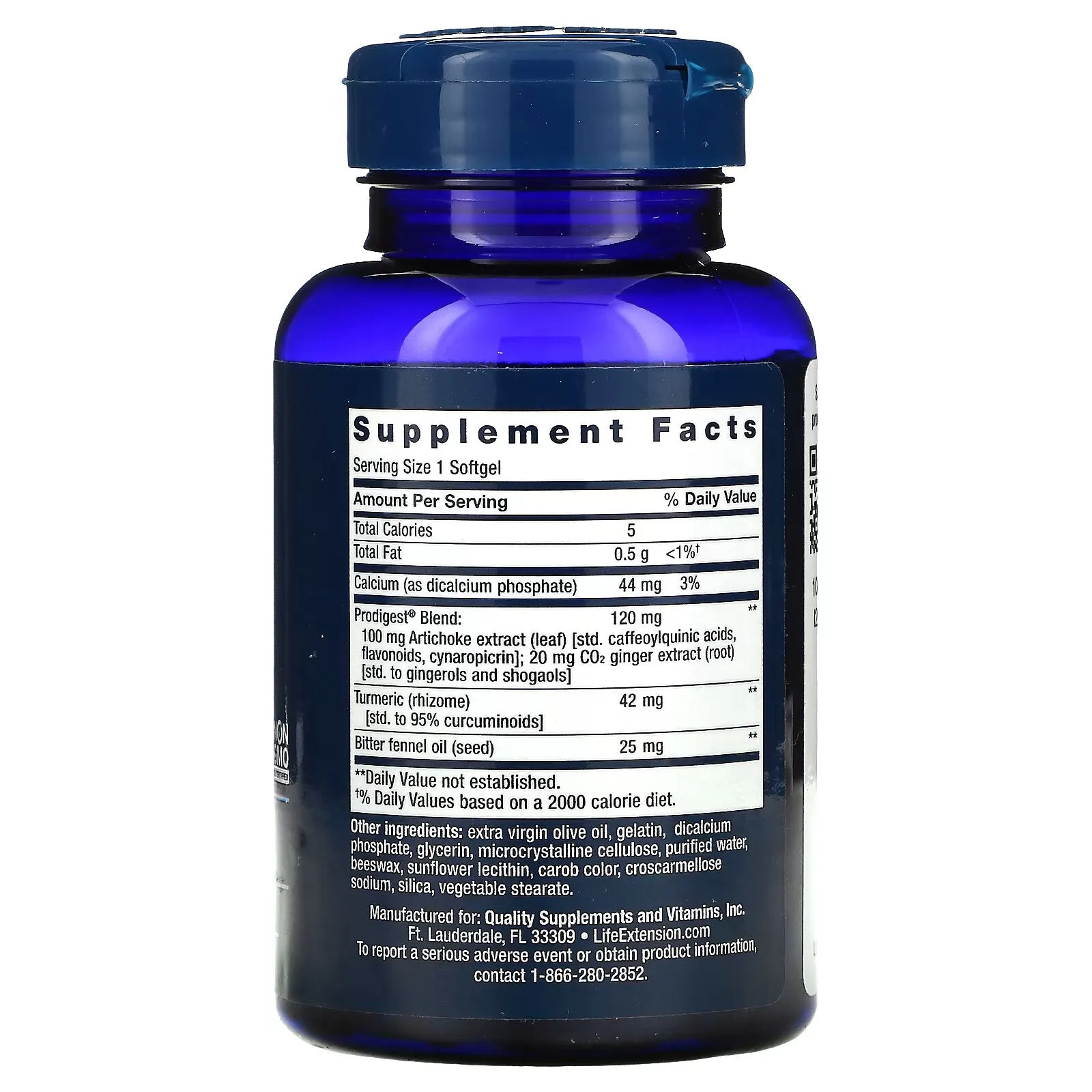 Life Extension, Bloat Relief, 60 Softgels