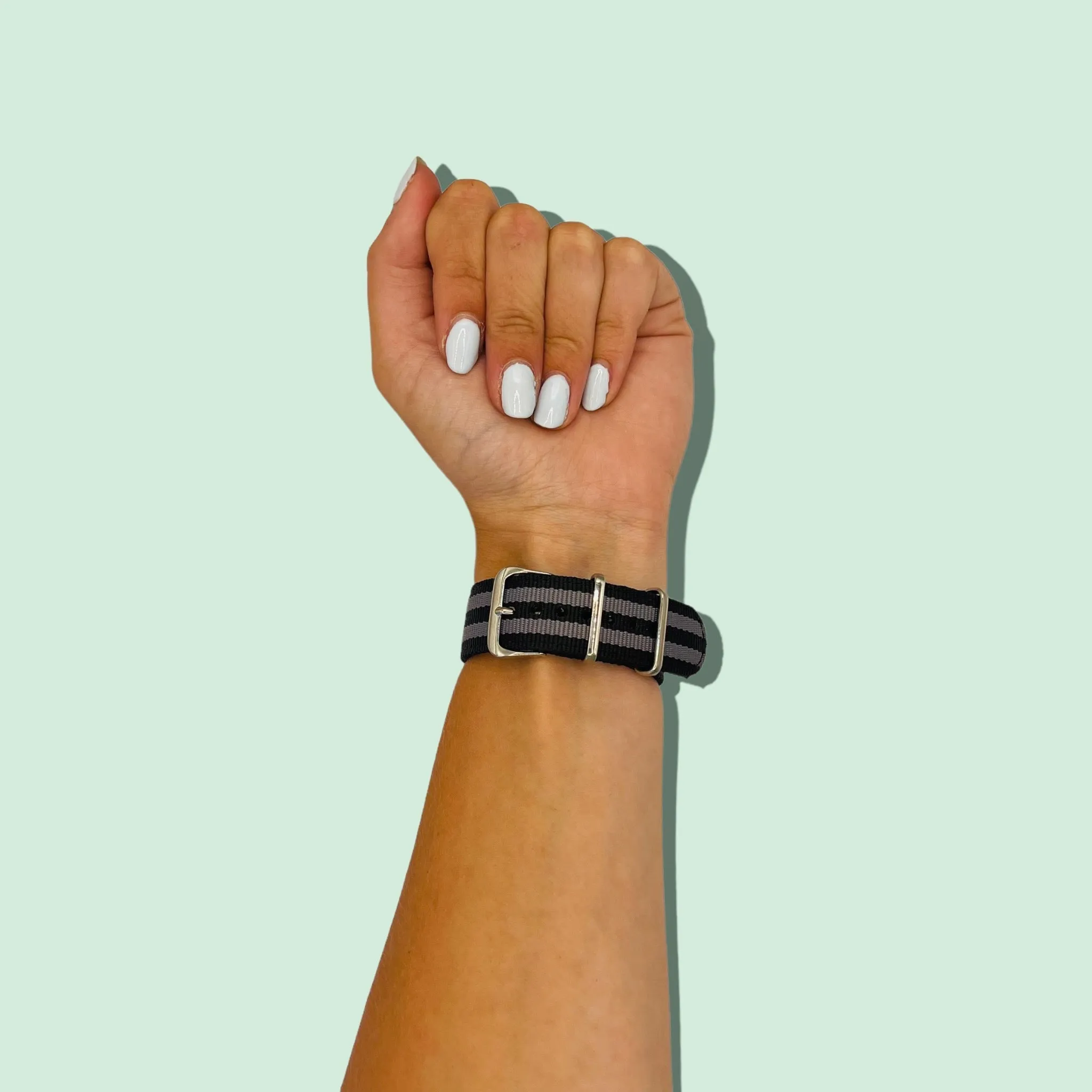 Nato Nylon Watch Straps Compatible with the Huawei Honor Magic Watch 2