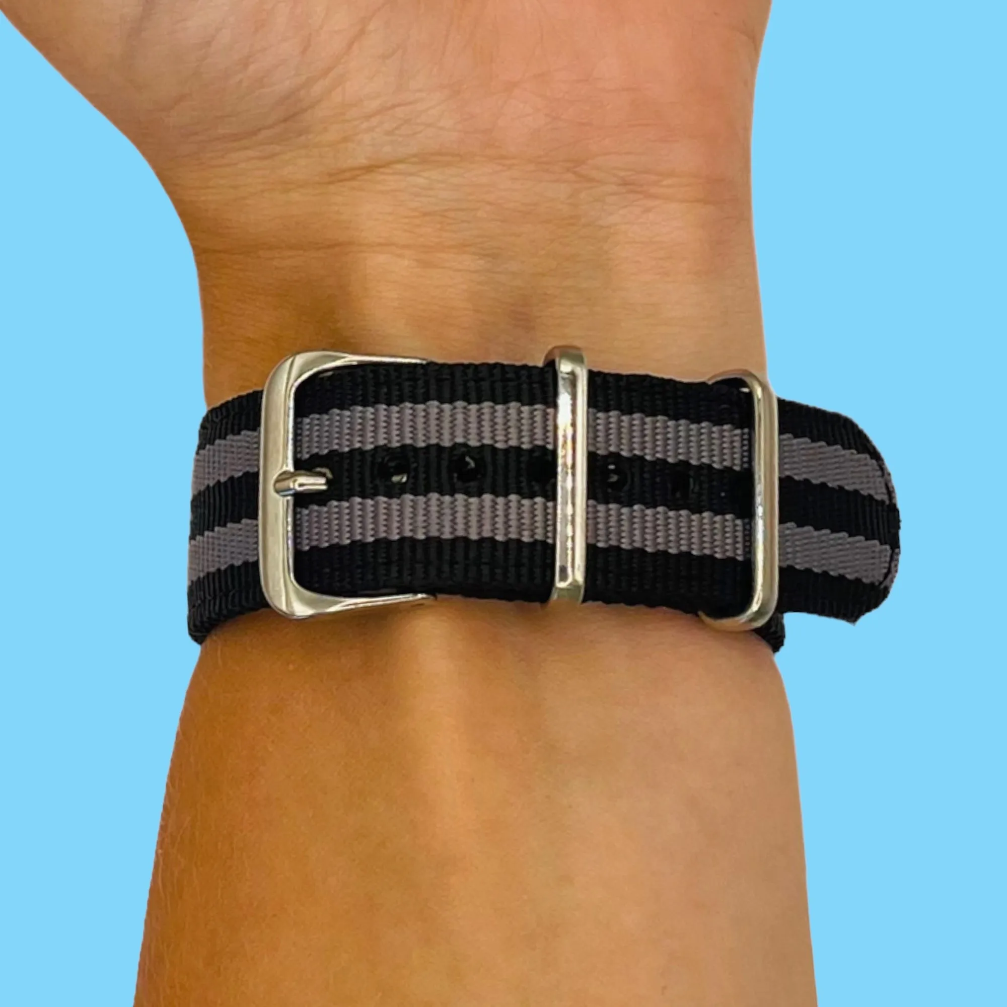 Nato Nylon Watch Straps Compatible with the Huawei Honor Magic Watch 2