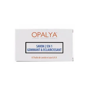 Opalya 2 in 1 Soap Exfoliating  & Lightening 200 gr