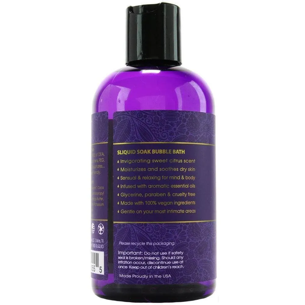 Sliquid Balance Soak Couples Relaxing & Intimate Aromatherapy Bubble Bath 8.5 Ounce